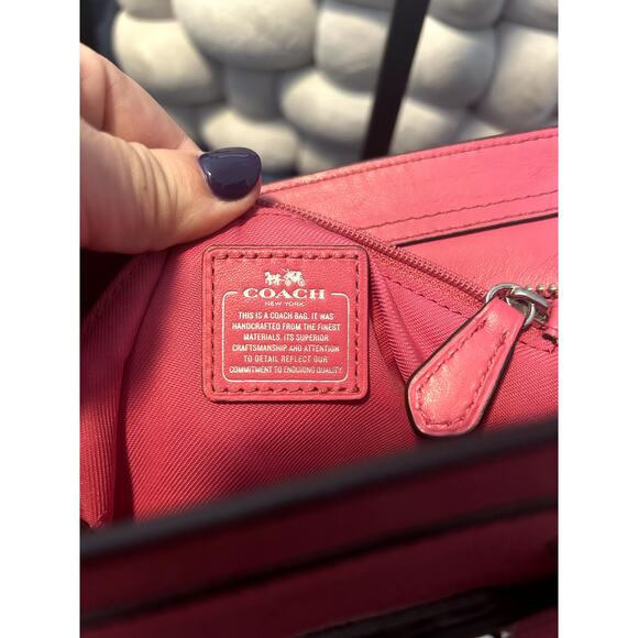 Coach Swagger Pink Double Handle Crossbody Mini - Picture 4 of 13